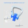 Wasserdichte Silikon-Nasenclips, weiche Ohrstöpsel mit Produktbild-Vorschau 4