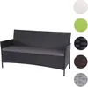 3-Sitzer Poly-Rattan Gartenbank Halden, Sitzbank  Produktbild-Vorschau 4
