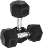 Sporttrend 24® Hexagon Hantel 1-50KG, Paar, verchromter Produktbild-Vorschau 1