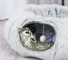 Katzentunnel Spieltunnel Katzenbett Katzenspielzeug mit Produktbild-Vorschau 8