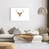Poster - Poster ohne Rahmen - Deer fantasie Graffiti Grafik Produktbild-Vorschau 6