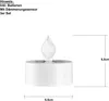Star Trading LED Solar Teelichte 3 Stk. weiß Kunststoff Produktbild-Vorschau 9