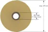 Thermo Etiketten Rolle - 57 x 32 mm - 2.100 Stück Kern25mm Produktbild-Vorschau 2