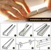 Speed 10x 1m LED Profil Aluprofil Alu Leiste Schiene Produktbild-Vorschau 4