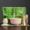 Japanisches Matcha-Set, 4-teilig, rosa, mit Schale und Produktbild-Vorschau 9