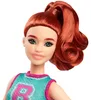 Barbie Fashionista Puppe im Jersey-Oberteil und Faltenrock Produktbild-Vorschau 3
