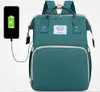 Rucksack für Mütter 2in1 mit integriertem Kinderbett - rosa Produktbild-Vorschau 7