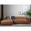 Ecksofa recyceltes Leder Sofa Eckcouch cognac Breite 305 cm Produktbild-Vorschau 6