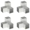 vidaXL Post Connector 4 ks. Tvar Y Pozinkovaný kov 101 x Náhľad obrázku produktu 7