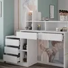 Coiffeuse Vicco Anja Blanc 139.8cm, Model 41282 Voir les images du produit 5