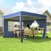Outsunny Pavillon 3 x3 m Wasserdicht höhenverstellbar Produktbild-Vorschau 2