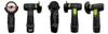 Multiple views of a cordless angle grinder. Produktbild-Vorschau