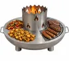 Grillplatte für Feuerschale 80 cm 800 mm Edelstahl Produktbild-Vorschau 2