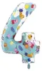 Grabo 1 Balloon XL - Peppa Pig - Number Four Produktbild-Vorschau 2