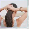 J&W Set di elastici per capelli da donna Vallnesha di Anteprima dell’immagine prodotto 4