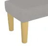 vidaXL Lavica Light Grey 70x30x30 cm Látka Náhľad obrázku produktu 5