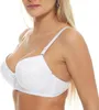 Damen Push-Up BH Bügel-BH mit Schleife und Spitze; Weiß 70 Produktbild-Vorschau 2