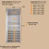 trendteam Šatní skříň Zrcadlo bílý melamin 74 x 191 x 34 cm Náhled obrázku produktu 14