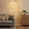 Retro stojaca lampa zo skla 170 cm stojaca lampa s nožným Náhľad obrázku produktu 1