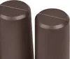 Close-up view of the tops of two brown garden edging pieces. Náhled obrázku produktu
