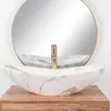 Rea Aufsatzwaschbecken Royal Lava Matt Oval White Produktbild-Vorschau 2