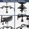 DELUKE® Sattelhocker mit Lehne KOLLI | Höhenverstellbar, Produktbild-Vorschau 5