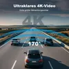 CkeyiN Dashcam Auto 4K 1080P Dual-Objektiv 170° Weitwinkel Produktbild-Vorschau 2
