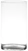 Blumenvase Neville - klar transparent - Glas - 14 x 21 cm - Produktbild-Vorschau 1