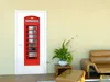 Londýn Art Print Picture - Červená telefonní budka s Big Náhled obrázku produktu 2