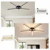 ZMH LED plafondlamp, zwart, plafondlamp, 24W, warm wit, Productafbeelding-voorbeeld 10