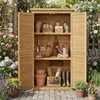 BEALIFE CC30 Armoire de jardin d'extérieur 76 x 42 x 160 Voir les images du produit 2