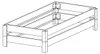 Stapelbett 90x200cm 'Dubi' Wildeiche massiv Produktbild-Vorschau 5