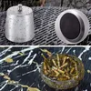 Aschenbecher Edelstahl Mit Deckel, Windfester Produktbild-Vorschau 8