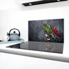 Glas Herdschutzplatte 90x52 Schiefer Produktbild-Vorschau 3