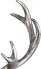 XXL Hirschgeweih Hirschkopf Geweih 10-Ender Silber Optik 48x32x61cm Skulptur Produktbild-Vorschau