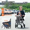 Rollstuhl Transportrollstuhl Reiserollstuhl klappbar Produktbild-Vorschau 5