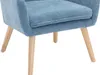 Gepolsterter Sessel blau - OSIMO Produktbild-Vorschau 4