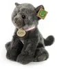 Plüschkatze, grau, 25 cm, umweltfreundlich Produktbild-Vorschau 2