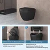 doporro Hänge-WC Spülrandlos Hänge-Toilette mit Tiefspüler Produktbild-Vorschau 7