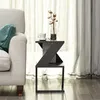 Skye Decor, Albeni - Anthracite, Beistelltische, Anthrazit, Produktbild-Vorschau 3