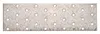 KRAFTMANN 80785 Plaque perforée en acier, 200 x 60 mm Voir les images du produit 1