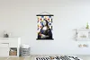 MuchoWow® Textilposter Mona Lisa - Mondrian - Alte Meister Produktbild-Vorschau 2