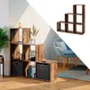 Treppenregal Vicco Antikholz 107.2 x 107.8 cm, Model 36550 Produktbild-Vorschau 2