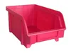 A red plastic storage bin is shown against a white background. Anteprima dell’immagine prodotto