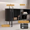 TV-Schrank mit Relief-Oberfläche, Spanplatte, ovaler Produktbild-Vorschau 6