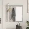 vidaXL Wandmontierter Kleiderständer Wandhalterung Produktbild-Vorschau 4