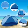 Duhome beach shell pop up beach tent sunshade, UV a ochrana Náhled obrázku produktu 4