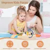 Montessori Busy Board aus Holz, LED Schalterspielzeug, Produktbild-Vorschau 7