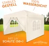 Kronenburg Faltpavillon 2x2m - Wasserfest, UV-Schutz 50+, 4 Produktbild-Vorschau 4