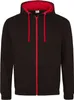 Just Hoods JH053 | Bluza Varsity Zoodie z zamkiem Podgląd zdjęcia produktu 1